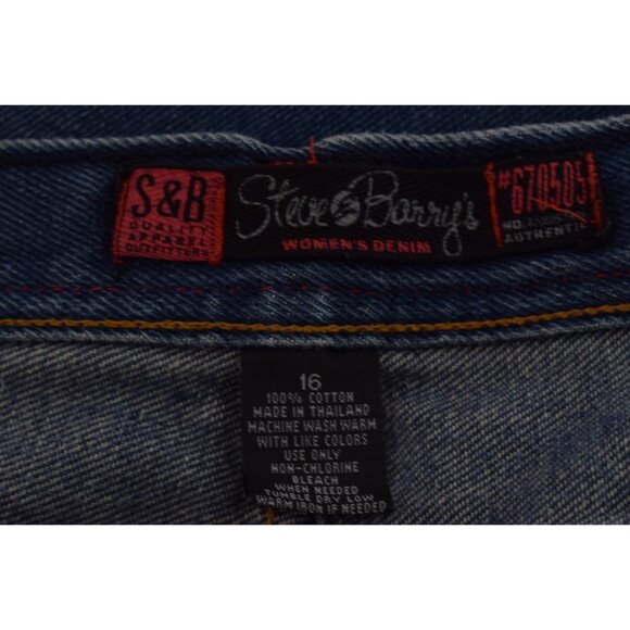 PLUS SIZE Vintage 90s Low Rise Mom Jeans size‎ 16 | 34 waist - Picture 9 of 9
